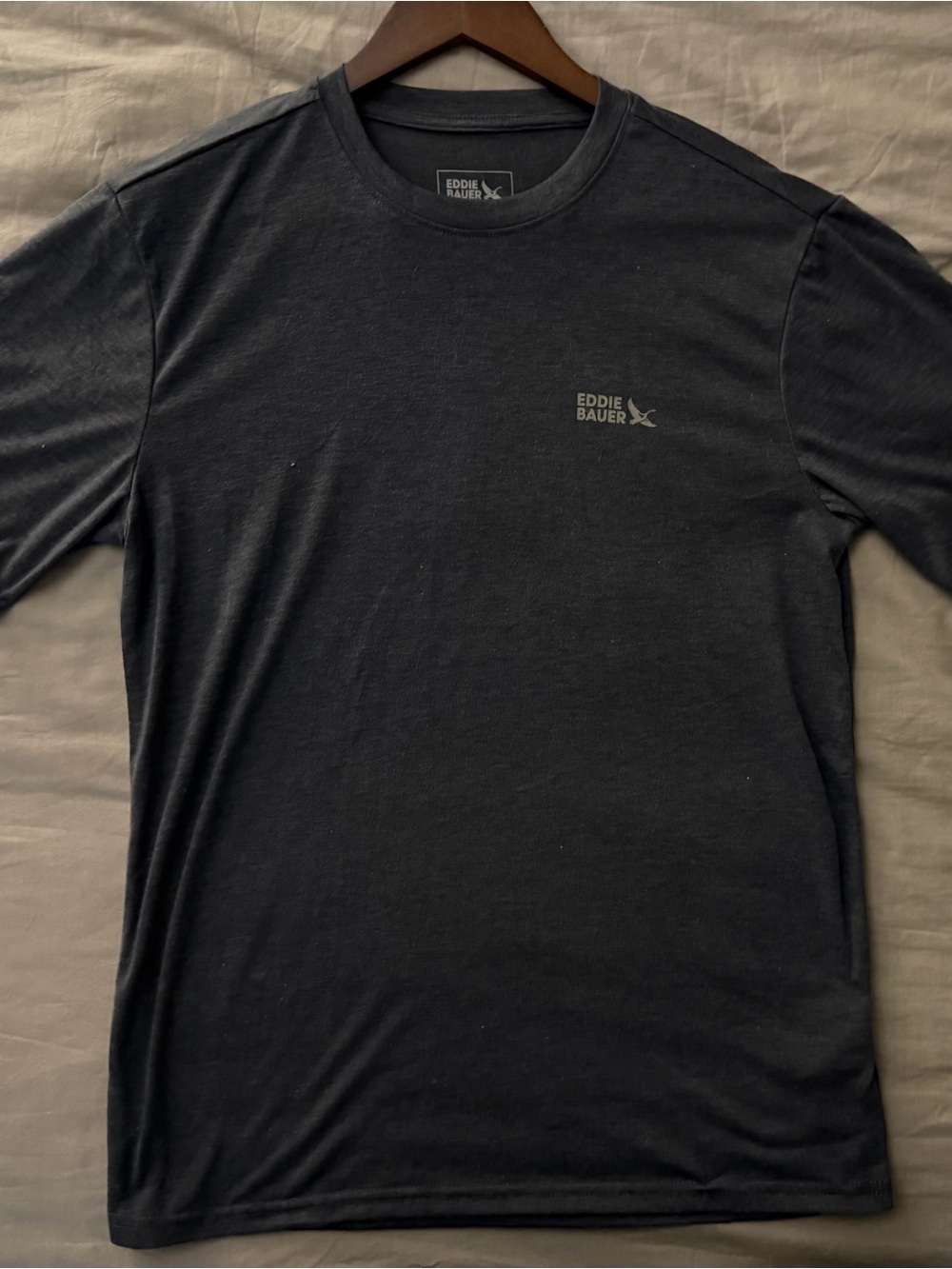 Eddie Bauer Men’s Black Short-Sleeve Crewneck Tee